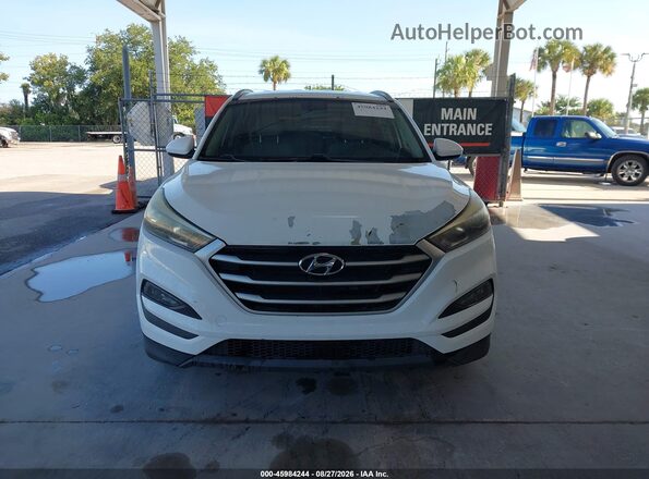 KM8J33A47HU506844 2017 HYUNDAI TUCSON White Вид щитка приладів