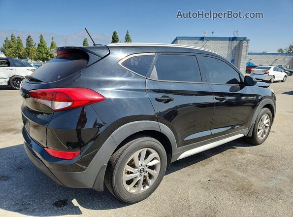 KM8J33A47HU540234 2017 HYUNDAI TUCSON Черный Задняя правая четверть