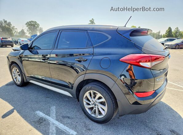 KM8J33A47HU540234 2017 HYUNDAI TUCSON Черный Задняя левая четверть