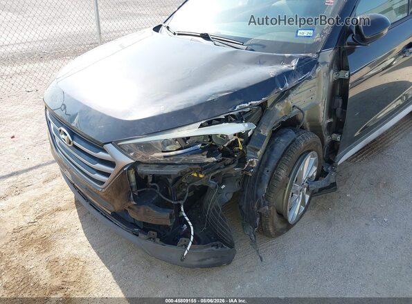 KM8J33A47JU648133 2018 HYUNDAI TUCSON Black Front view