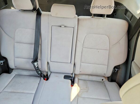 KM8J33A47JU653560 2018 HYUNDAI TUCSON Black Vista de los asientos traseros