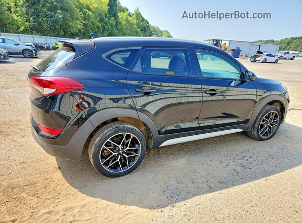KM8J33A47JU653560 2018 HYUNDAI TUCSON Black Trasero derecho