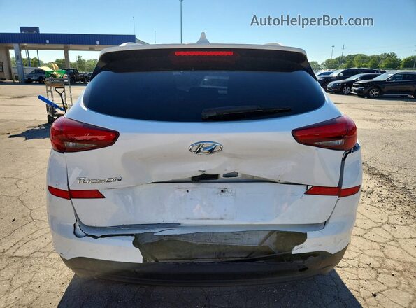 KM8J33A47LU184036 2020 HYUNDAI TUCSON White Հետևի տեսք