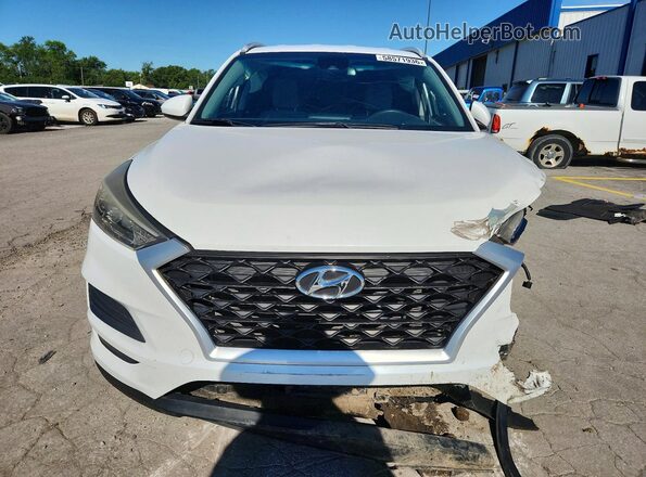 KM8J33A47LU184036 2020 HYUNDAI TUCSON White Դիմացի տեսք