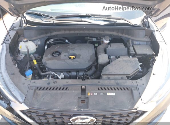 KM8J33A47MU317458 2021 HYUNDAI TUCSON Gray Widok z tyłu