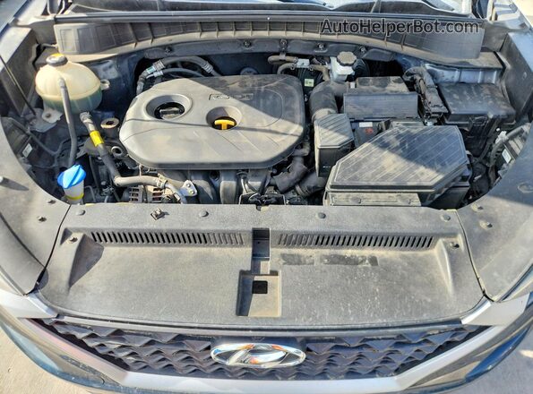 KM8J33A47MU323230 2021 HYUNDAI TUCSON Blue Սալոնի հետևի տեսք