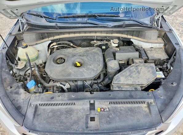 KM8J33A49GU113698 2016 HYUNDAI TUCSON Silver Widok komory silnika