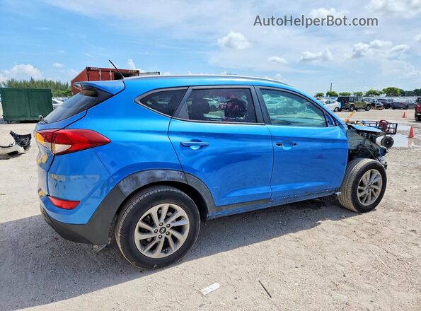 KM8J33A49GU116357 2016 HYUNDAI TUCSON Blue Rear right