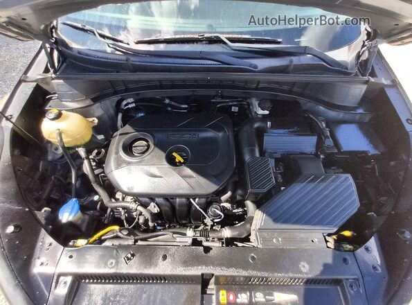 KM8J33A49GU181581 2016 HYUNDAI TUCSON Charcoal ძრავის განყოფილების ხედი