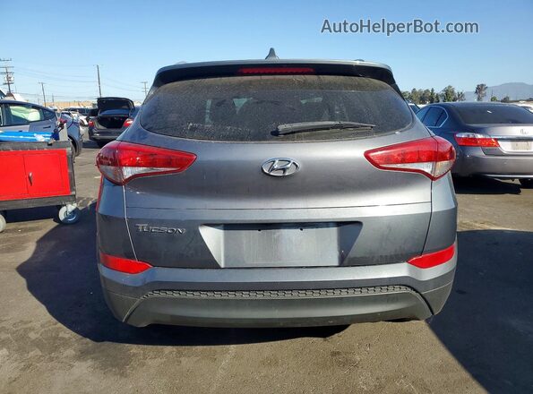 KM8J33A49JU618664 2018 HYUNDAI TUCSON Gray Вид ззаду