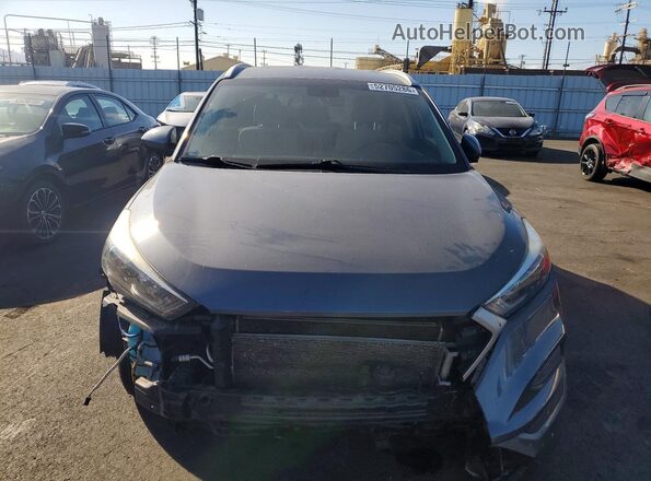 KM8J33A49JU618664 2018 HYUNDAI TUCSON Gray Вид спереду
