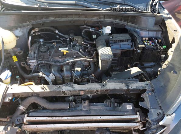 KM8J33A49JU618664 2018 HYUNDAI TUCSON Gray Вид підкапотного простору