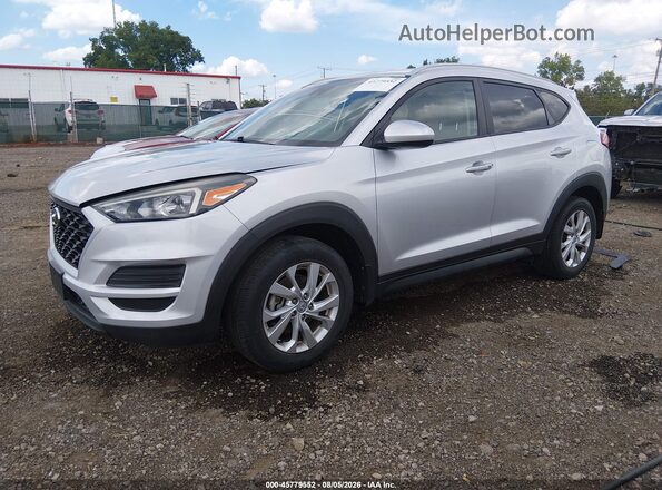 KM8J33A49KU944238 2019 HYUNDAI TUCSON Silver Vista tres cuartos delantera izquierda