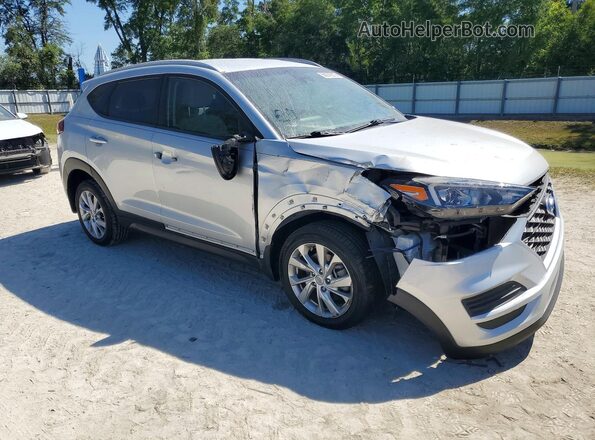 KM8J33A49KU948192 2019 HYUNDAI TUCSON Silver Delantero derecho