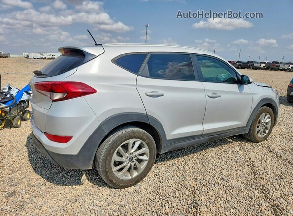 KM8J33A4XGU092568 2016 HYUNDAI TUCSON Серебряный Задняя правая четверть