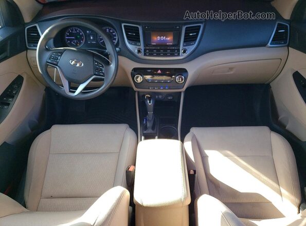 KM8J33A4XGU199751 2016 HYUNDAI TUCSON Brown 