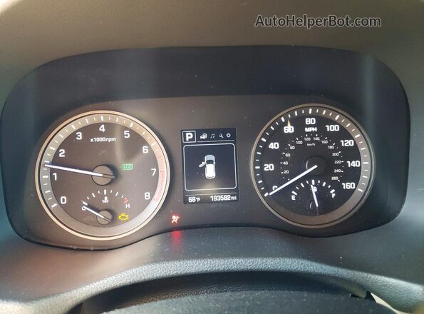 KM8J33A4XGU199751 2016 HYUNDAI TUCSON Brown 
