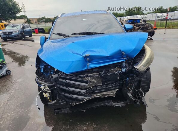 KM8J33A4XGU209520 2016 HYUNDAI TUCSON Blue Vista frontal