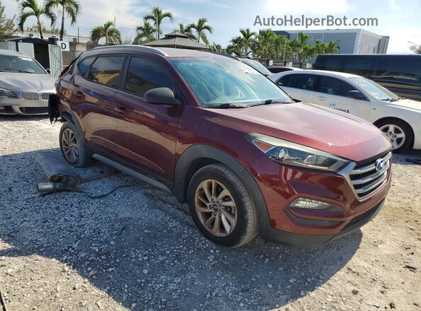 KM8J33A4XHU387610 2017 HYUNDAI TUCSON Burgundy Delantero derecho
