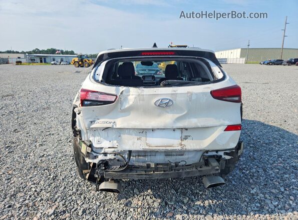 KM8J33AL0KU938853 2019 HYUNDAI TUCSON White Widok z tyłu