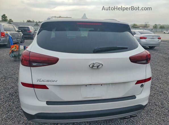 KM8J33AL0LU109119 2020 HYUNDAI TUCSON White Widok z tyłu