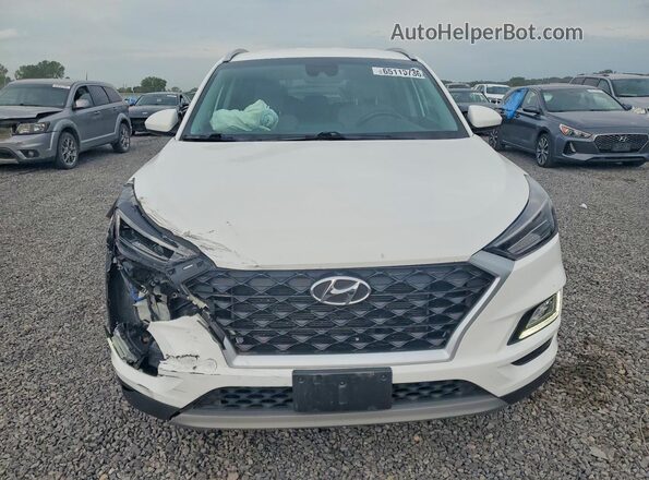 KM8J33AL0LU109119 2020 HYUNDAI TUCSON White Widok z przodu
