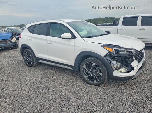 KM8J33AL0LU109119 2020 HYUNDAI TUCSON White Przód prawy