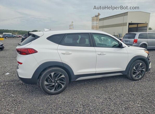 KM8J33AL0LU109119 2020 HYUNDAI TUCSON White Tył prawy