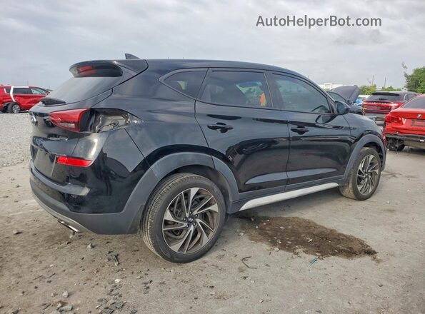 KM8J33AL0LU221726 2020 HYUNDAI TUCSON Black Задня права чверть