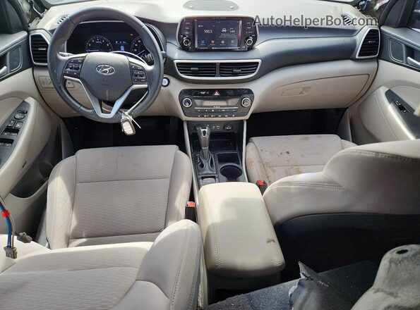 KM8J33AL0LU221726 2020 HYUNDAI TUCSON Black Вид панелі приладів