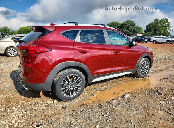 KM8J33AL0LU235951 2020 HYUNDAI TUCSON Red Задня права чверть