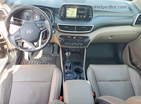 KM8J33AL0MU284472 2021 HYUNDAI TUCSON Black Առջևի վահանակի տեսք