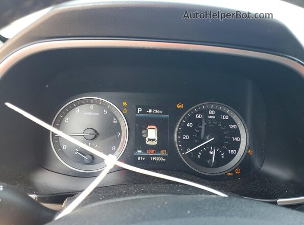 KM8J33AL0MU284472 2021 HYUNDAI TUCSON Black Սարքավորումների վահանակի տեսք