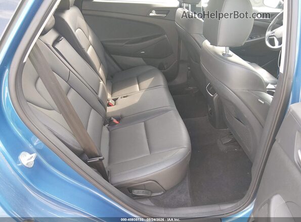 KM8J33AL0MU350664 2021 HYUNDAI TUCSON Синий Вид наклейки с VIN-кодом