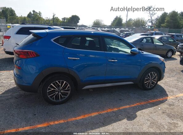 KM8J33AL0MU350664 2021 HYUNDAI TUCSON Синий 