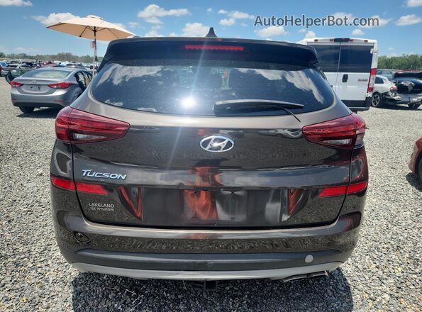 KM8J33AL1KU910009 2019 HYUNDAI TUCSON Gray Вид ззаду