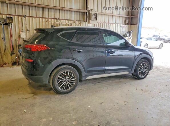 KM8J33AL1KU985390 2019 HYUNDAI TUCSON Black Tył prawy