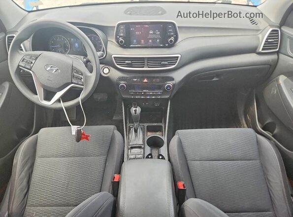KM8J33AL1LU196738 2020 HYUNDAI TUCSON Blue Widok deski rozdzielczej