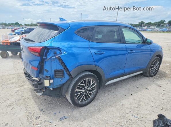 KM8J33AL1LU196738 2020 HYUNDAI TUCSON Blue Tył prawy