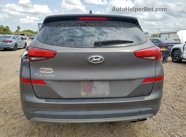 KM8J33AL1LU214316 2020 HYUNDAI TUCSON Gray Вид ззаду