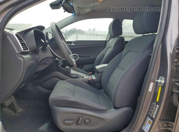 KM8J33AL1LU214316 2020 HYUNDAI TUCSON Gray Вид салону спереду