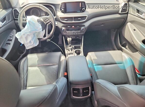 KM8J33AL2KU910097 2019 HYUNDAI TUCSON Бордовый Вид панели приборов