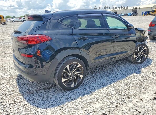 KM8J33AL2LU184923 2020 HYUNDAI TUCSON Black უკანა მარჯვენა