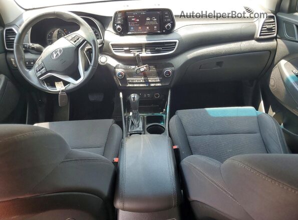 KM8J33AL2LU184923 2020 HYUNDAI TUCSON Black წინა პანელის ხედი