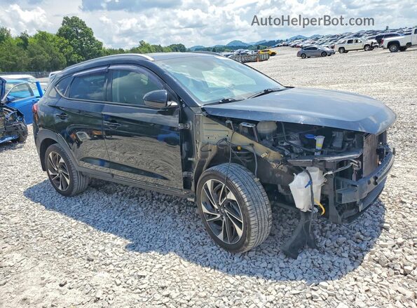 KM8J33AL2LU184923 2020 HYUNDAI TUCSON Black წინა მარჯვენა