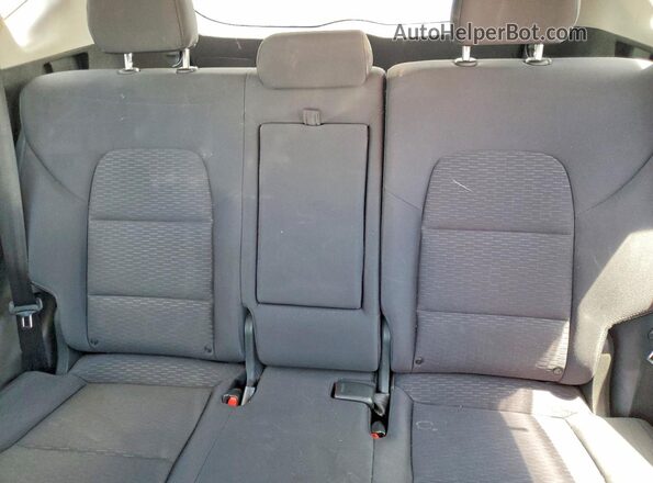 KM8J33AL2LU184923 2020 HYUNDAI TUCSON Black უკანა სავარძლების ხედი