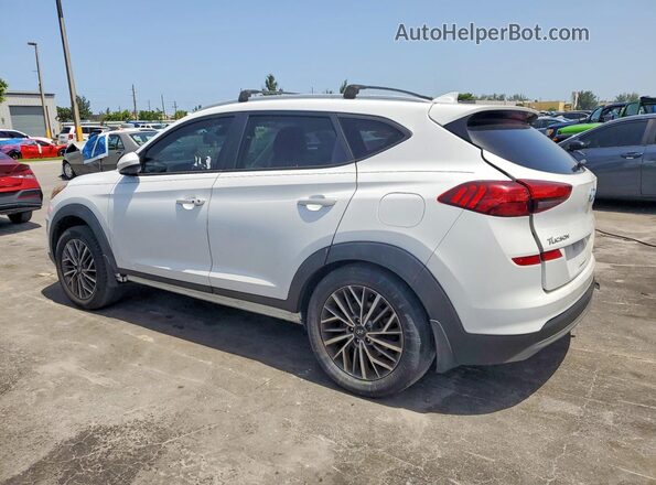 KM8J33AL2LU214048 2020 HYUNDAI TUCSON White Задня ліва чверть