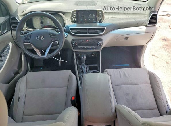 KM8J33AL2LU214048 2020 HYUNDAI TUCSON White Вид панелі приладів