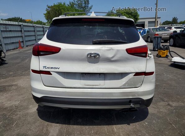 KM8J33AL2LU214048 2020 HYUNDAI TUCSON White Вид ззаду