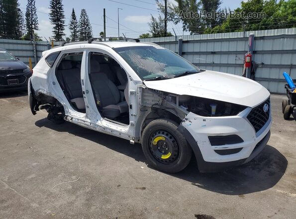 KM8J33AL2LU214048 2020 HYUNDAI TUCSON White Передня права чверть